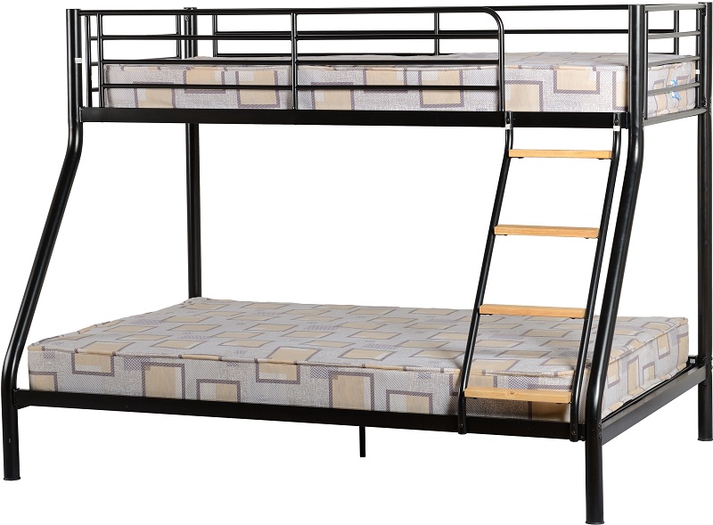 3’ Top bunk bed 4’ 6” bottom bunk bed
W.2000mm X D 1485mm X H 1517mm
Also available in Silver , Please click to get details